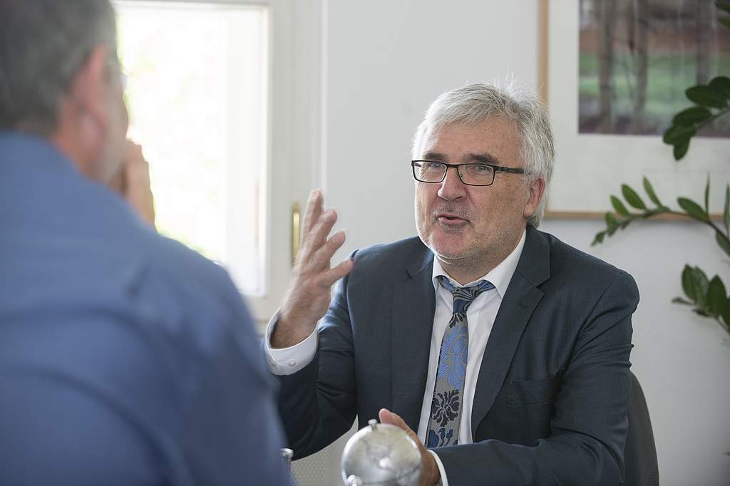 Adolf Präbst, Leiter der Gymnasialabteilung im KM