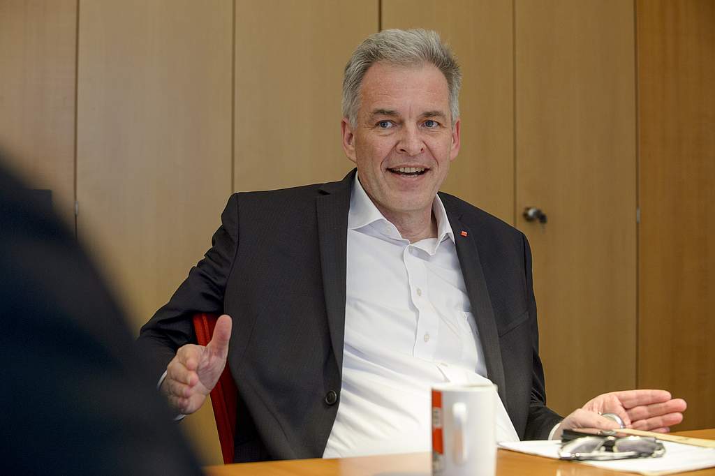 Matthias Jena, Vorsitzender des DGB Bayern