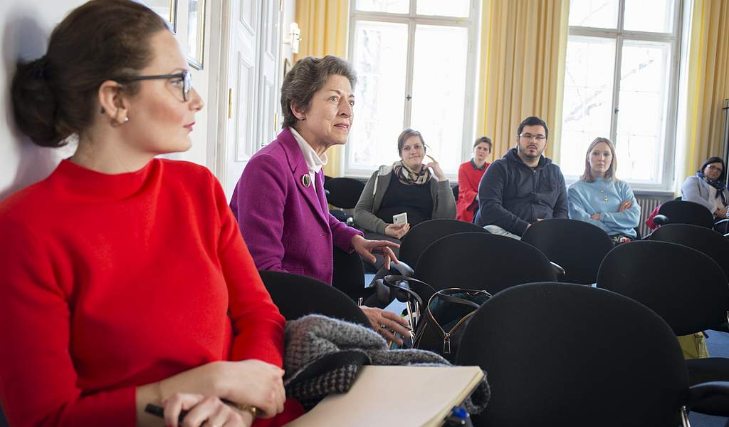 Auch Ministerialdirigentin Elfriede Ohrnberger saß im Publikum