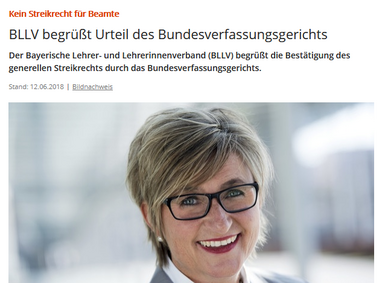BVG zum Streikrecht