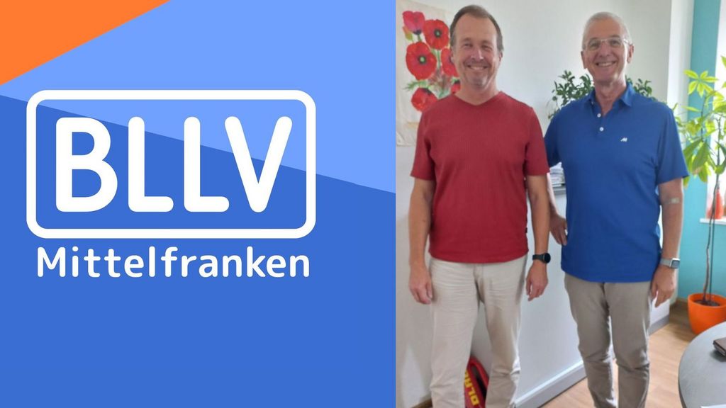 BLLV-Bezirksvorsitzender Markus Erlinger und FW-Landtagsabgeordneter Wolfgang Hauber