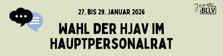 Alle Informationen zur HJAV-Wahl beim Jungen BLLV