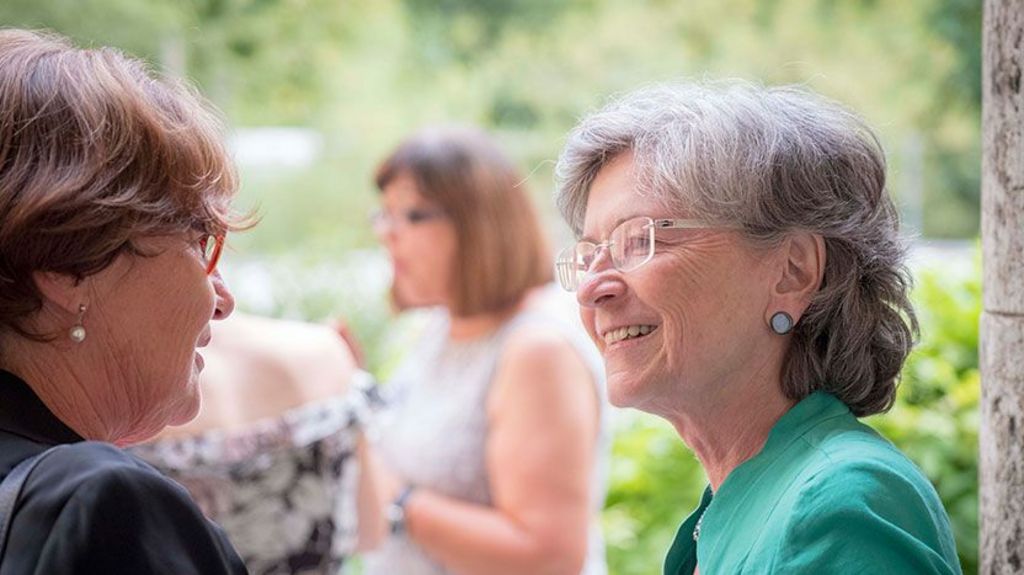 Christa Stewens und Susanne Breit-Keßler