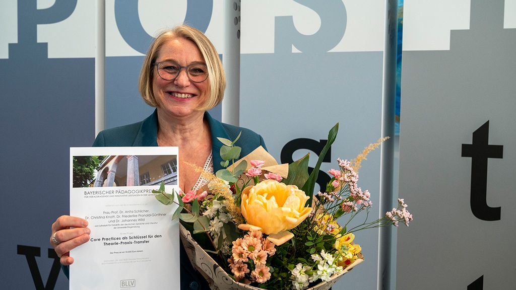 Bild: Glückliche Gewinnerin: Prof. Dr. Anita Schilcher.