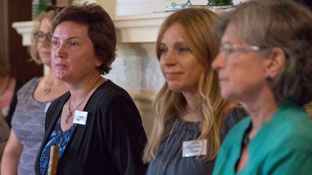 Irmgard Badura, Tanja Mairhofer und Susanne Breit-Keßler (v.l.n.r.)