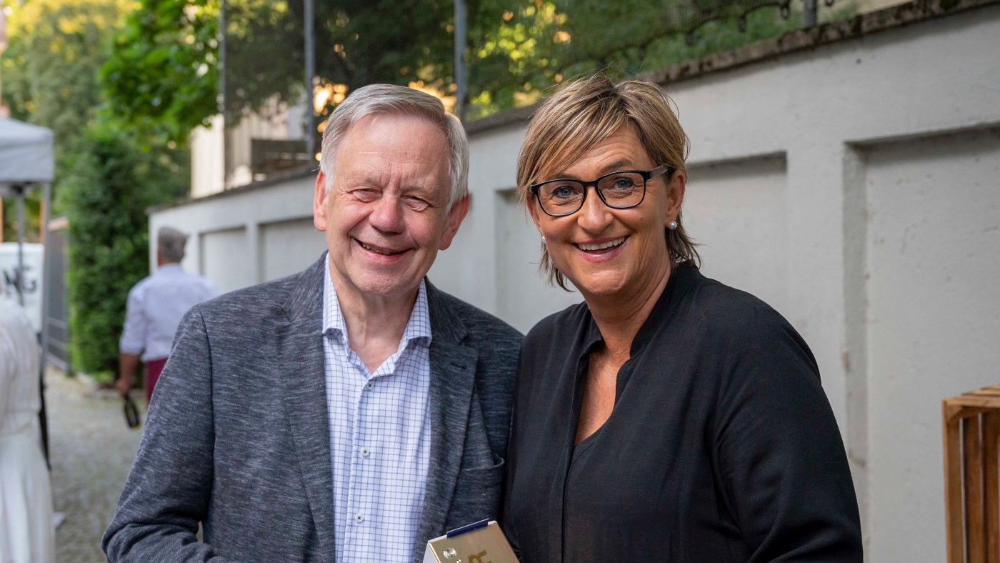 Karl Freller (CSU), Vizepräsident Bayerischer Landtag; Simone Fleischmann
